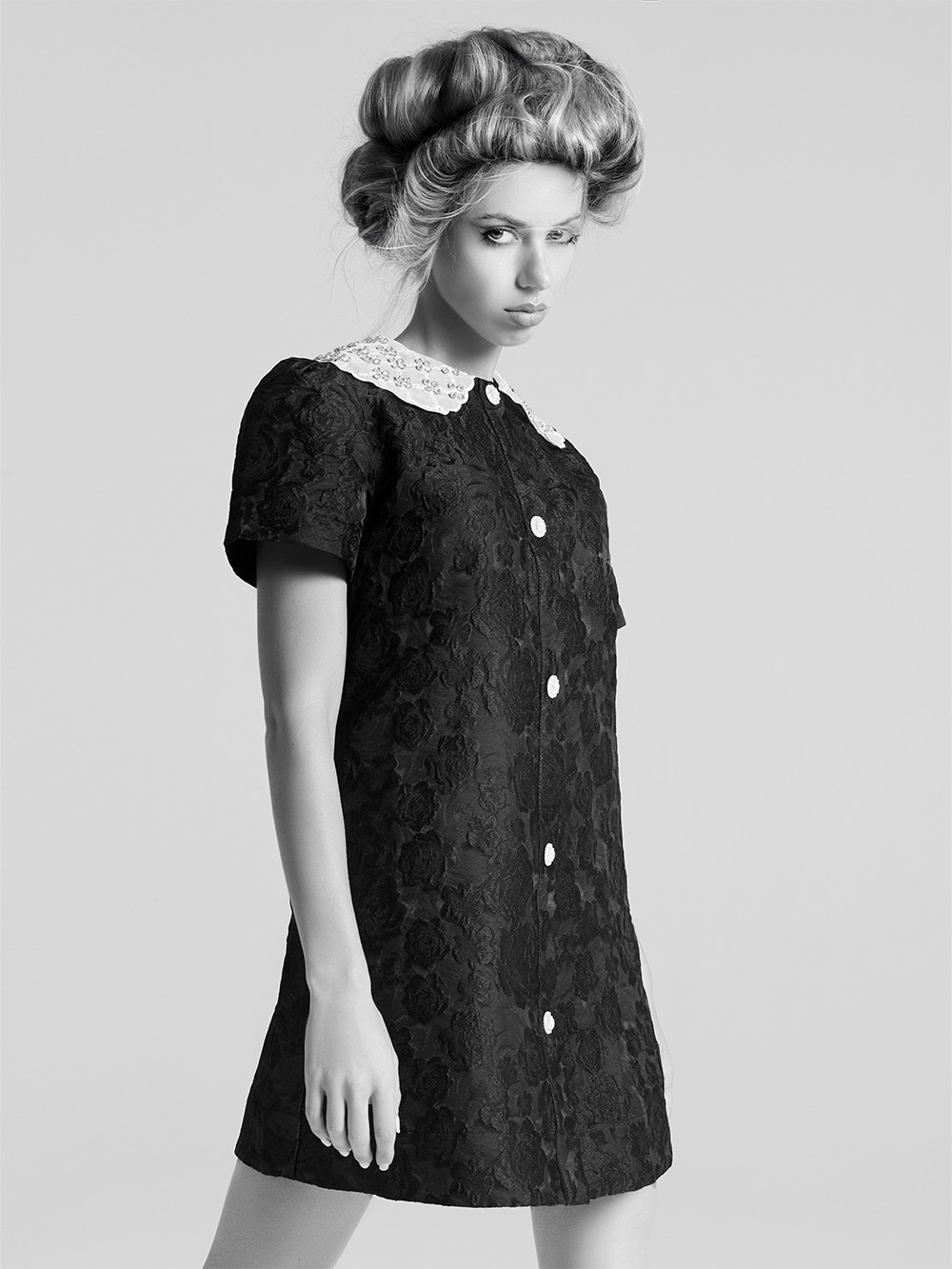 Rolled Updo - 90's REDUX Collection